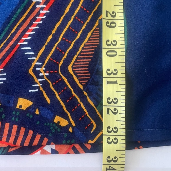 Funky Soul Sleeveless Dress Multi Color Print Design Size Medium. - Picture 6 of 7